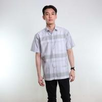 ราคา BWLG เสื้อเชิ้ต แขนสั้น สีเทา ผ้าคอตตอน 100% รุ่น 15007 C01 สวมใส่สบาย (29136129908)