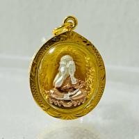 ราคา พระปิดตา พระปิดตา 3 กษัตริย์ เลี่ยมกันน้ำสีทอง ขนาด 2.5x3.5 หนา 0.5 เซนติเมตร (41352611379)