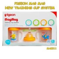 ราคา ชุดถ้วยหัดดื่ม Pigeon magmag พร้อมแว่นฟรี 3M+ BPA 2 ชิ้น (24196811633)