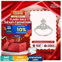 ราคา ♞,♘แหวนเงินรีไซเคิล 925 คริสตัล Vivienne Westwood จากเว็บไซต์ทางการของผู้ชาย (ของแท้ 100%) UHD (41817966807)