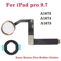ราคา 1pcs ปุ่มเมนูบ้านสําหรับ iPad Pro 9.7 A1673 A1674 A1675 ปุ่ม Home Flex Cable Assembly (29455122621)