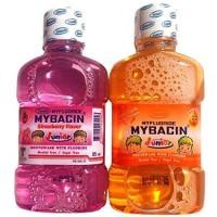 ราคา มายบาซิน จูเนียร์ น้ำยาบ้วนปาก กลิ่นสตรอเบอร์รี่ และกลิ่นส้ม 95 ml . MyBacin Junior ของแท้100% น้ำยาบ้วนปากสำหรับเด็ก (1973373205)