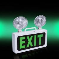 ราคา ไฟฉุกเฉิน ไฟสำรอง ป้ายทางออกฉุกเฉิน ป้ายทางหนีไฟ LED สองหัว แสงขาว สำรองไฟ 3-5ชม Emergency Exit (28055917597)