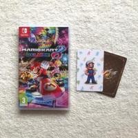 ราคา Mario Kart 8 Deluxe มือ 2 (แถม Card Amiibo 1 ใบ) เกมส์ Nintendo Switch (5717489929)