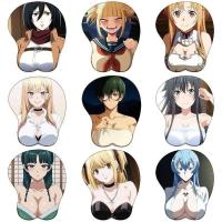 ราคา อะนิเมะหญิง 3D สายรัดข้อมือ MousePad Misa Yukino Frieren 3D แผ่นรองเมาส์ซิลิโคนเซ็กซี่ Hentai Oppai สายรัดข้อมือ MousePad (28334388087)