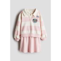 ราคา H&M(เอชแอนด์เอ็ม) ชุดเสื้อสเวตเตอร์และกระโปรงแบบ 2 ชิ้น เด็กผู้หญิง 1200388_1 (25339701104)