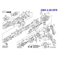 ราคา สว่านโรตารี่ BOSCH GBH2-26DFR 26 มม. 800 วัตต์ (7055640122)