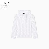 ราคา Armani Exchange เสื้อสเวตเชิ้ตผู้ชาย รุ่น XM001225-AF11847-F0017 - สีออฟไวท์ (40356401668)