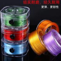 ราคา ด้ายยางยืดคริสตัล สแปนเด็กซ์แบน ด้ายยืดหยุ่น ด้ายยืดหยุ่น ทําเอง ลูกปัดยางรัดด้ายสร้อยข้อมือด้ายต่อผมด้าย (28841860400)