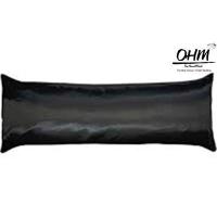 ราคา OHM ปลอกหมอนบอดี้ ผ้าเครปซาติน 220 เส้น ขนาด 20 นิ้ว x 48 นิ้ว (สีดำ) (6731577678)