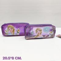 ราคา Frozen กระเป๋าซิปใส กระเป๋าดินสอ ใส่ของ (22068198738)
