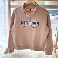 ราคา H&M (แท้) มือสอง สเวตเตอร์สีชมพูนู้ด (22653602171)