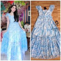 ราคา เดรสงานป้าย Love lady สีฟ้ามือหนึ่ง ให้ราคารวมส่ง (7454750652)