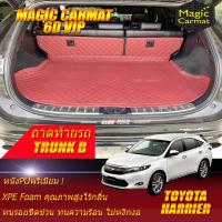 ราคา Toyota Harrier 2014-2017 Trunk B (เฉพาะถาดท้ายรถแบบ B) ถาดท้ายรถ Toyota Harrier พรม6D VIP Magic Carmat (8649955009)