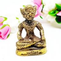 ราคา รูปหล่อพระพิราพ หลวงปู่กาหลงเขี้ยวแก้ว วัดเขาแหลม ปางนั่งขัดสมาธิ เนื้อทองเหลือง ประมาณ3ซม. (10991409659)