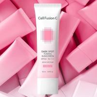 ราคา Cell Fusion C Dark spot Tonning Sunscreen 50ml SPF50+ PA++++ Tone-up K Beauty Skincare Face Sunscreen (29785447406)