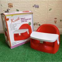 ราคา เก้าอี้หัดนั่ง เก้าอี้ทานข้าวพร้อมถาดอาหาร Karibu Baby’s First Comfy Seat with Tray สีแดง (8771182197)