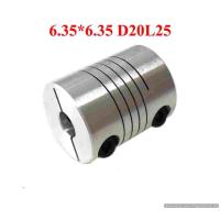 ราคา คัปปลิ้ง 6.35x6.35 D20L25(Coupling 6.35x6.35 D20L25) (6465049012)