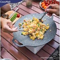 ราคา Cozymall ขนาดใหญ่ ถาดอบมัลติฟังก์ชั่น กระทะปิ้งย่าง กระทะย่างเกาหลี กระทะย่างเนย กระทะเหล็กหล่อ กระทะย่าง (25631278732)