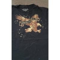 ราคา เสื้อยืดมือสอง Size ( S ) Aeropostale สีดำ (28874701505)