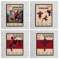 ราคา Vintage Old Marvel Covers Comics พิมพ์ผ้าใบ Movie Series โปสเตอร์ติดผนังตกแต่ง Spider Man (24387711239)