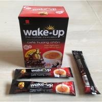 ราคา กาแฟ กาแฟเวียดนาม กาแฟขี้ชะมด กาแฟสำเร็จรูป 3in1 (wake up) (นำเข้าจากเวียดนาม) ขนาด (1กล่อง=18ซอง=306g) (5916325534)