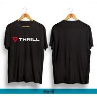 ราคา เสื้อยืดโลโก้ Thrill Cycling distro Bangkaos (26565937003)
