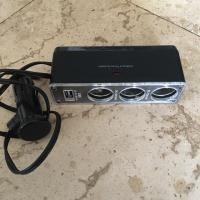ราคา เพิ่มช่องที่จุดบุหรี่ในรถ แบบ3ช่อง usb1พอร์ต มีสาย (1517326788)