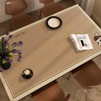 ราคา พรมปูโต๊ะ PVC สไตล์หนังครีม คุณภาพสูง กันน้ำและกันน้ำมัน เหมาะสำหรับโต๊ะกาแฟ (40575492582)