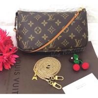 ราคา LouisVuitton pochette monogram ของแท้ 100% (3805250872)