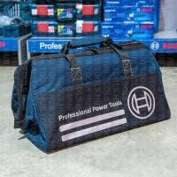 ราคา BOSCH กระเป๋าเครื่องมือแบบผ้า แบบหูหิ้ว ขนาดกว้าง แข็งแรง รุ่น 1619BZ0100 (ก30 x ย48 x ส28 cm.) ของแท้ (22836059905)