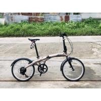 ราคา จักรยานพับเล็ก เก่าญี่ปุ่น ยี่ห้อ Doppelganger 250 แท้ สีบรอนซ์น้ำตาลอ่อนสวยๆ เฟรมเหล็ก (ZT) (11725737767)