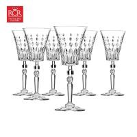 ราคา แก้วไวน์คริสตัล RCR Marilyn Wine Goblet 260 ml เซตกล่อง 6 ใบ แก้วไวน์ แก้วคริสตัล (20870363012)