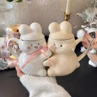 ราคา MOMO - แก้วกระต่ายสุนทรียศาสตร์น่ารัก ของที่ระลึกเกาหลี - แก้วเซรามิคเกาหลี ความงาม กล่องของขวัญน่ารัก กระต่าย (46650749191)