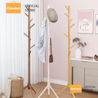 ราคา ที่แขวนกระเป๋า Coat Rack ฐาน3ขา ที่แขวนเสื้อ ที่แขวนหมวก ราวแขวนไม้ ที่แขวนโค๊ท ราวไม้แขวนเสื้อ (8177446011)