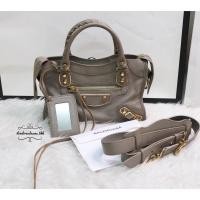 ราคา Balenciaga mini city edge สีเทา อะไหล่ทอง (6648317978)