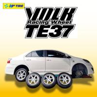 ราคา ล้อแม็กซ์ลาย TE37 ขนาด 15 นิ้ว (สีขาว) ล้อแต่งสำหรับเก๋งอีโก้คาร์ (ชุด 4 วง) (29014041433)