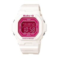 ราคา Casio Baby-G Women's Watch Rasin Strap BG-5601-7DR-White/Pink (340014268)