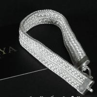 ราคา สร้อยข้อมือลายสานเงินแท้ 92.5% ใส่ได้ทั้งชายและหญิง (17552990905)