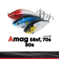 ราคา AMAG (Slow float, Sinking) 58SF, 70S, 80S : Weebass เหยื่อปลั๊ก เหยื่อปลอม ปลากะพง ปลาเก๋า งานทะเล (41805381530)