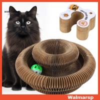 ราคา Walmarsp แมวหีบเพลงของเล่นกระดานลับเล็บแมวพับได้พร้อม Bell Ball แบบพกพาเปลี่ยนที่ลับเล็บแมวของเล่นสําหรับในร่มแมวความวิตกกังวลบรรเทาการออกกําลังกาย (25497451350)