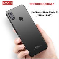 ราคา MSVII ORIGINAL - XIAOMI REDMI NOTE 5 DUAL AI 2018 HARDCASE BABY SKIN SLIM MATTE (26742145072)