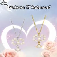 ราคา ของแท้ 100% New Vivienne Westwood Viviana Pendant Necklace (40669584450)