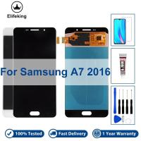 ราคา Lcd ต้นฉบับสําหรับ Samsung Galaxy A7 2016 A710 จอแสดงผล Touch Screen Digitizer Assembly A710F A710M A7100 (21881499256)