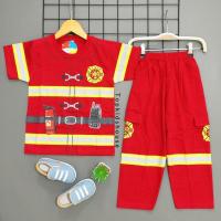 ราคา BOYS PROFESSIONAL CLOTHING SET WITH POLICE FIREFIGHTER MOTIF (24247503687)
