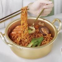 ราคา R_Style หม้อเกาหลีต้มมาม่าเกาหลี หม้อเกาหลีสีทอง (29355641956)