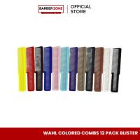 ราคา WAHL COLORED COMBS หวี Wahl ของแท้ อุปกรณ์ทำผม (43019967861)