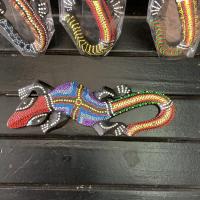 ราคา ตุ๊กแก อะบอเรจิ้น ตุ๊กตาไม้นำเข้าจากบาหลี สำหรับตกแต่งผนังสวยๆ ขนาด 20 ซม. (28325932815)