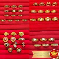 ราคา KNR แหวนทอง 1 สลึง แหวน1สลึง แหวนทองแท้ แหวนผู้หญิง แหวนทองผู้หญิง แหวนทองแฟชั่น (1458737128)