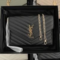 ราคา New‼️ YSL clutch 8” มือ1ของแท้ พร้อมส่ง **ทักรีเชครายวันก่อนกดค่า (19049645457)
